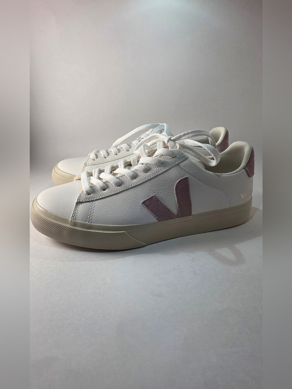 Veja Campo Leather White Babe Sneakers Casual Street Weekend Feminine Womens 9
